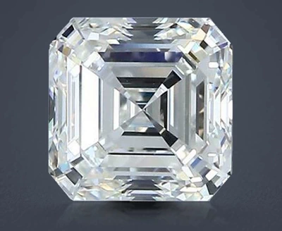 1.51ct I VS2 Rare Carat Ideal Cut Asscher Diamond