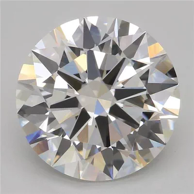 4.09ct E VVS2 Rare Carat Ideal Cut Round Lab Grown Diamond