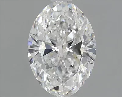 0.90ct E SI1 Rare Carat Ideal Cut Oval Lab Grown Diamond