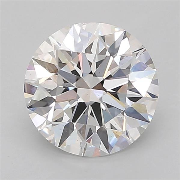 2.53ct E SI1 Rare Carat Ideal Cut Round Lab Grown Diamond