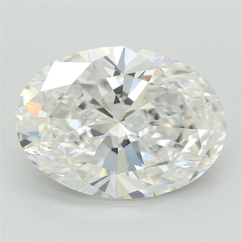 3.00ct E VVS2 Very Good Cut Oval Lab Grown Diamond