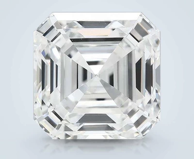 5.19ct E VVS2 Rare Carat Ideal Cut Asscher Lab Grown Diamond