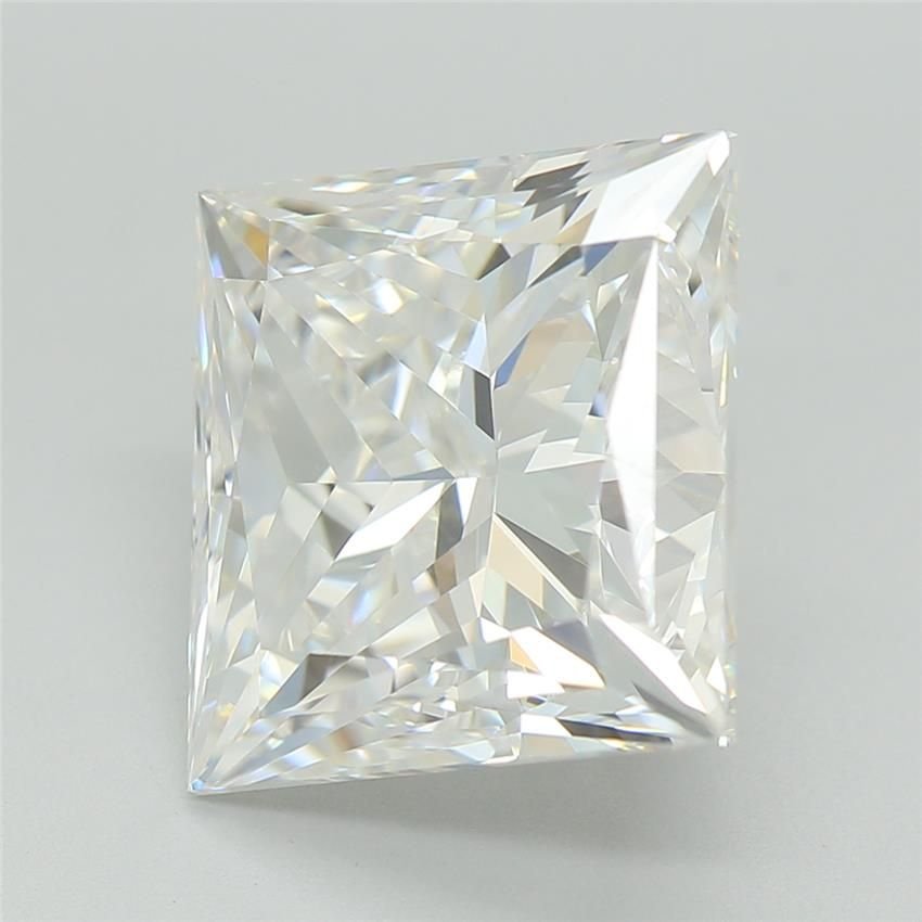4.04ct E VVS2 Rare Carat Ideal Cut Princess Lab Grown Diamond