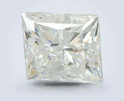 4.04ct E VVS2 Rare Carat Ideal Cut Princess Lab Grown Diamond