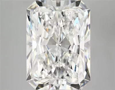 8.60ct F VS2 Rare Carat Ideal Cut Radiant Lab Grown Diamond