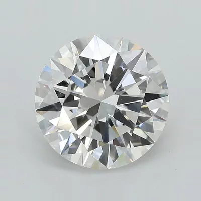 3.53ct E VVS2 Excellent Cut Round Lab Grown Diamond