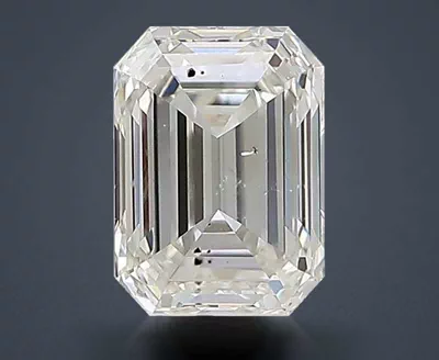 0.80ct J SI2 Excellent Cut Emerald Diamond