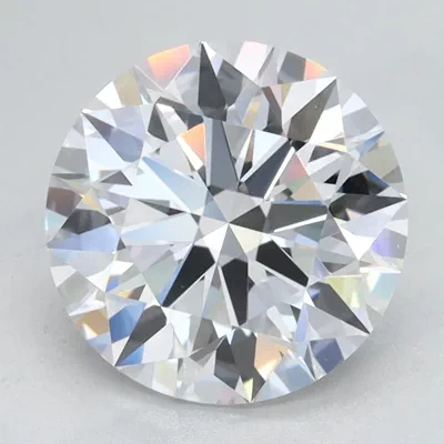2.16ct D IF Rare Carat Ideal Cut Round Lab Grown Diamond