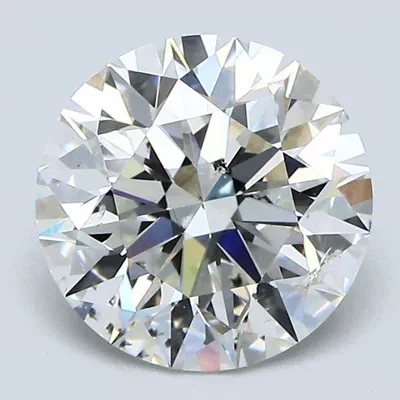 2.55ct G SI2 Rare Carat Ideal Cut Round Diamond