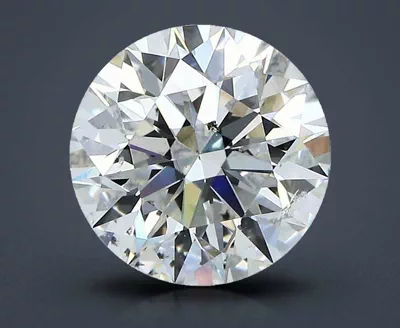 2.55ct G SI2 Rare Carat Ideal Cut Round Diamond