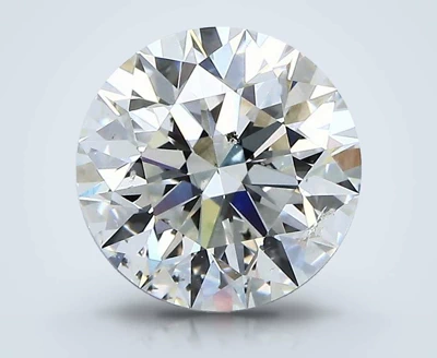 2.55ct G SI2 Rare Carat Ideal Cut Round Diamond