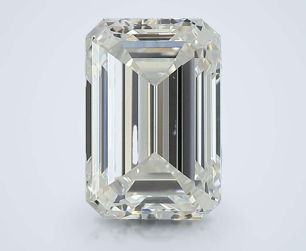 1.55ct F VS1 Rare Carat Ideal Cut Emerald Lab Grown Diamond