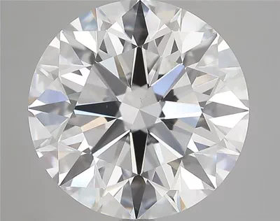 5.89ct E VS1 Rare Carat Ideal Cut Round Diamond
