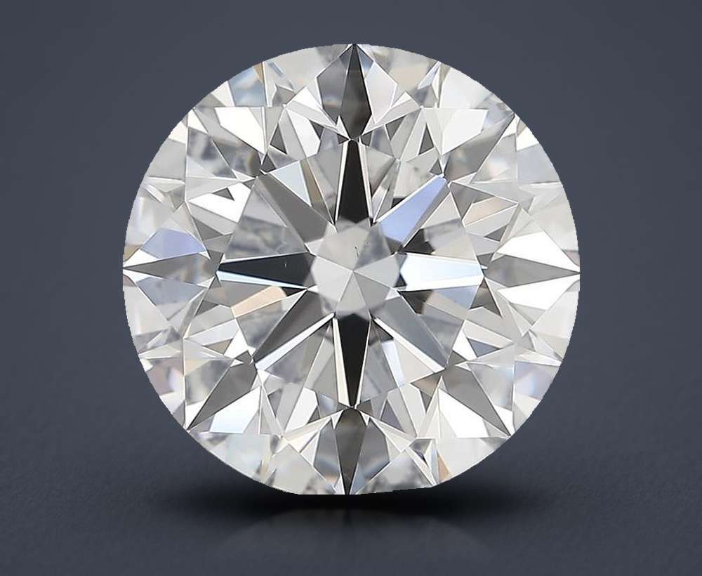 5.89ct E VS1 Rare Carat Ideal Cut Round Diamond