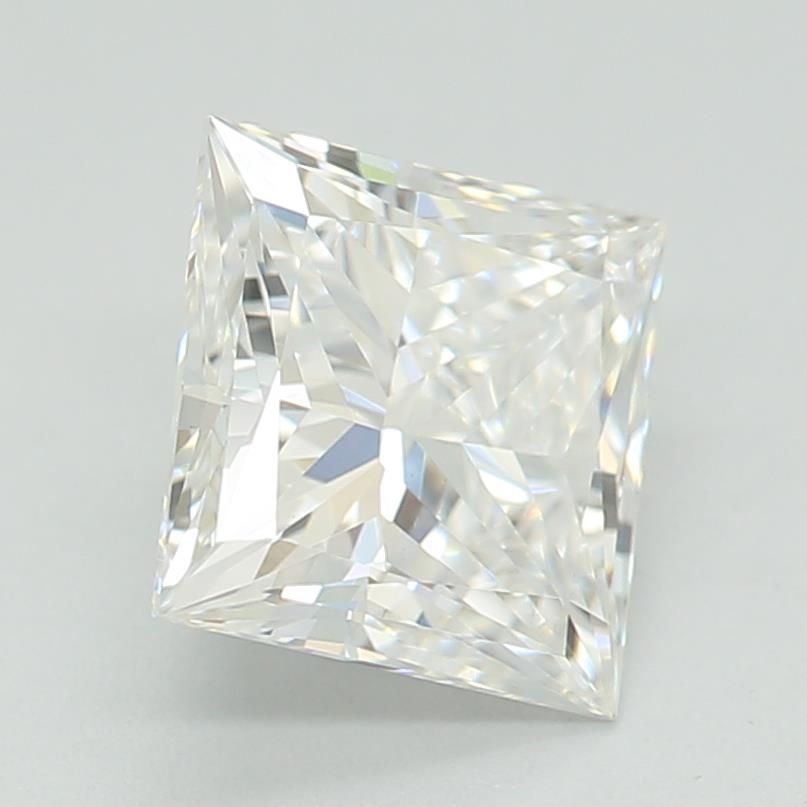 1.01ct E VVS2 Rare Carat Ideal Cut Princess Lab Grown Diamond