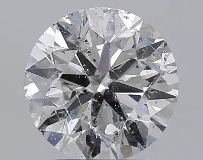 2.21ct E SI2 Rare Carat Ideal Cut Round Diamond