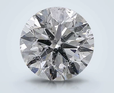 2.21ct E SI2 Rare Carat Ideal Cut Round Diamond