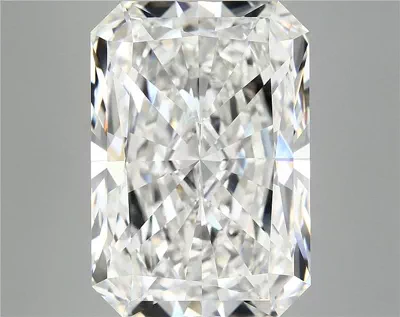 13.57ct F VVS2 Rare Carat Ideal Cut Radiant Lab Grown Diamond