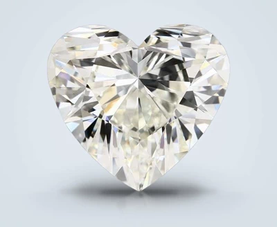 3.15ct K VS1 Rare Carat Ideal Cut Heart Diamond