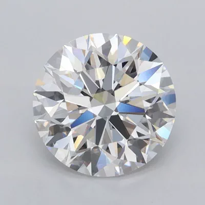 1.90ct D FL Rare Carat Ideal Cut Round Lab Grown Diamond