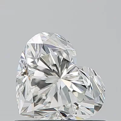 0.71ct J VVS1 Rare Carat Ideal Cut Heart Diamond