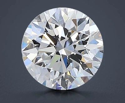 1.06ct D FL Rare Carat Ideal Cut Round Diamond