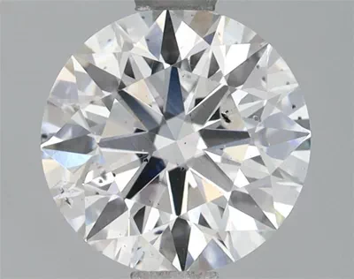 1.77ct F SI1 Rare Carat Ideal Cut Round Lab Grown Diamond