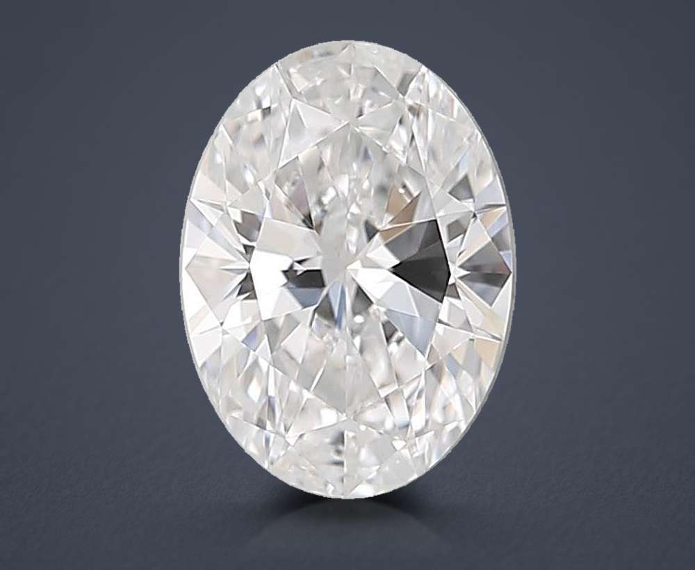 1.51ct D VVS2 Rare Carat Ideal Cut Oval Lab Grown Diamond