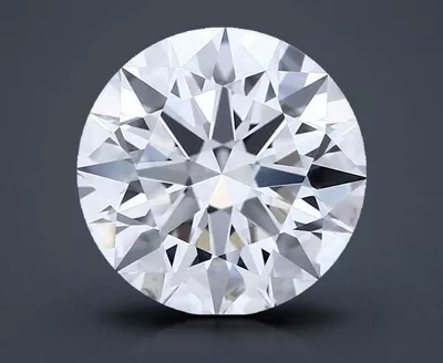 5.01ct E VVS1 Rare Carat Ideal Cut Round Diamond