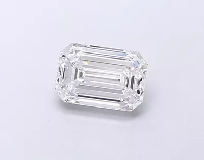 1.08ct D VVS2 Excellent Cut Emerald Lab Grown Diamond