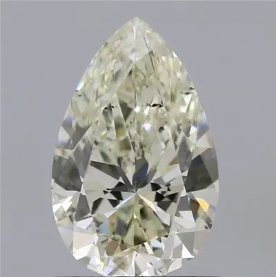 0.90ct J SI1 Rare Carat Ideal Cut Pear Diamond