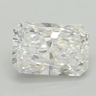 1.01ct D VVS2 Rare Carat Ideal Cut Radiant Lab Grown Diamond