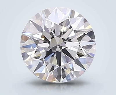 1.09ct F VS2 Rare Carat Ideal Cut Round Lab Grown Diamond