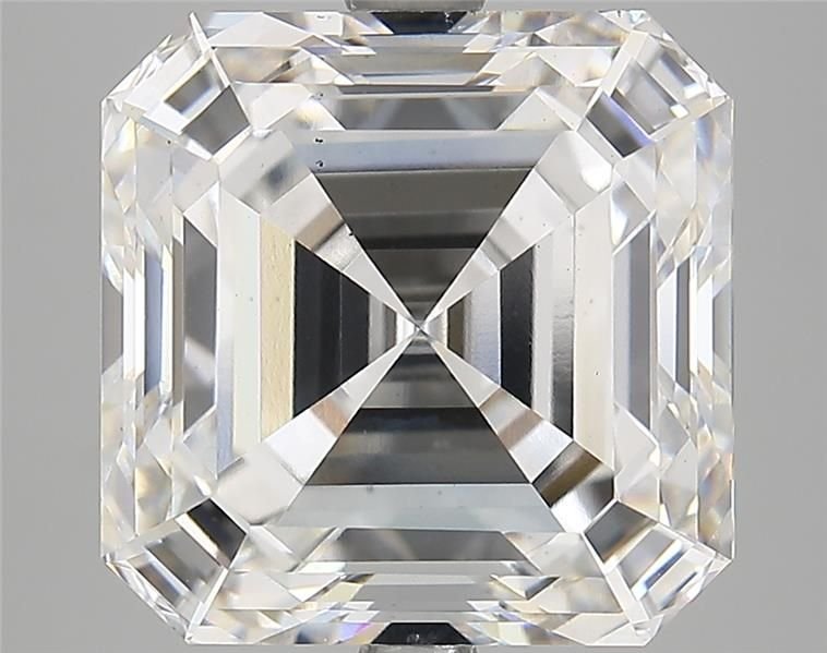 7.73ct F VS2 Rare Carat Ideal Cut Asscher Lab Grown Diamond