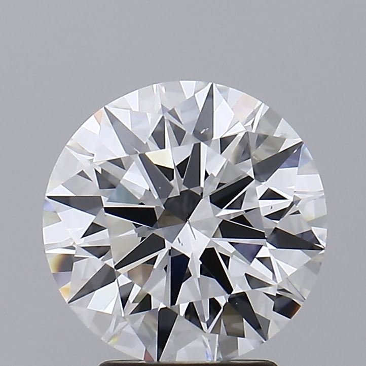 3.06ct E SI1 Rare Carat Ideal Cut Round Lab Grown Diamond