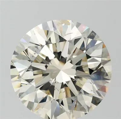10.02ct K SI2 Rare Carat Ideal Cut Round Diamond