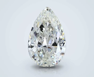 5.03ct J SI2 Excellent Cut Pear Diamond