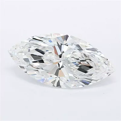 2.53ct E VVS2 Rare Carat Ideal Cut Marquise Lab Grown Diamond