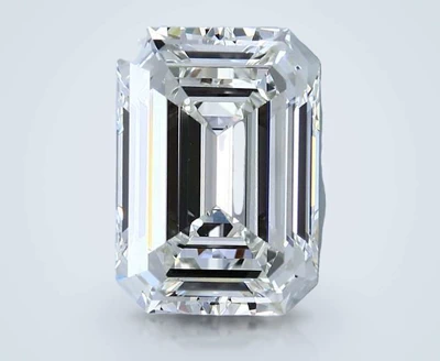 6.76ct K VVS1 Rare Carat Ideal Cut Emerald Diamond