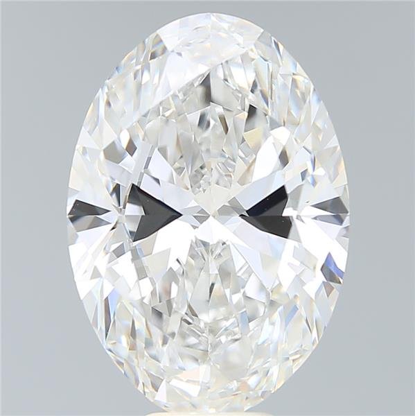 11.05ct F VS1 Rare Carat Ideal Cut Oval Lab Grown Diamond