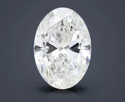 11.05ct F VS1 Rare Carat Ideal Cut Oval Lab Grown Diamond