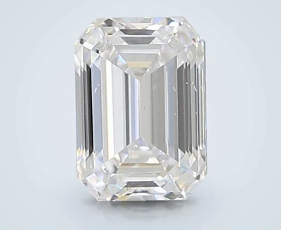 1.33ct D VS2 Rare Carat Ideal Cut Emerald Lab Grown Diamond