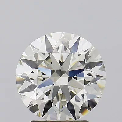3.04ct J VS1 Rare Carat Ideal Cut Round Lab Grown Diamond