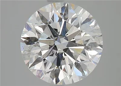 3.01ct G SI2 Very Good Cut Round Diamond