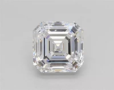 1.01ct D VS1 Rare Carat Ideal Cut Asscher Lab Grown Diamond