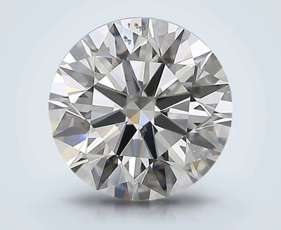 3.01ct E SI1 Rare Carat Ideal Cut Round Diamond