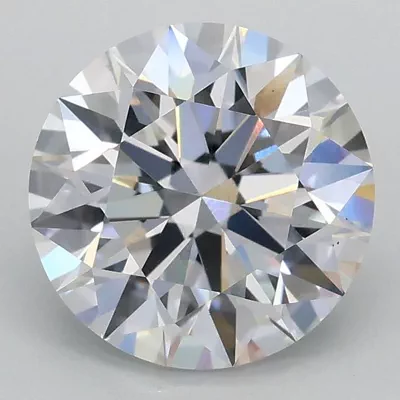 2.03ct E VS1 Rare Carat Ideal Cut Round Lab Grown Diamond