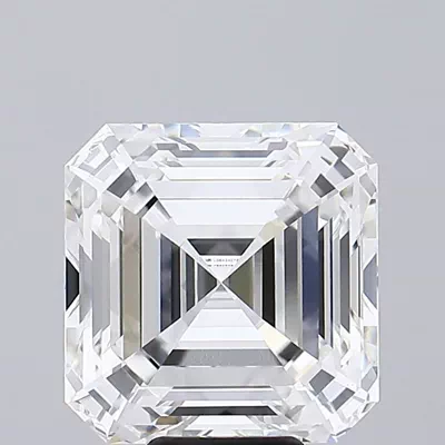 10.01ct E VS1 Rare Carat Ideal Cut Asscher Lab Grown Diamond