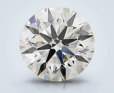 3.01ct J VS1 Excellent Cut Round Lab Grown Diamond