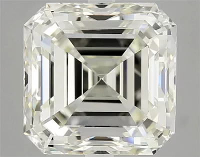 8.01ct K VVS2 Rare Carat Ideal Cut Asscher Diamond